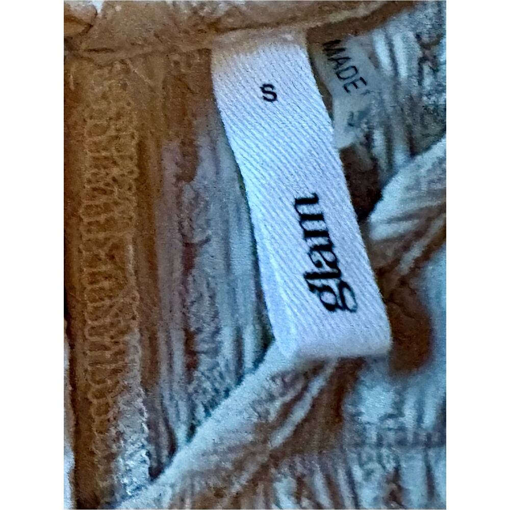 Glam Textured Ruffle Sleeve Blouse Small - Picture 5 of 5